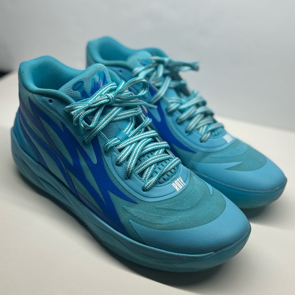 PUMA MB.02 ROTY MELO Athletic Basketball Shoes Size 11 Blue Atoll - Ultra Blue. - Picture 1 of 11